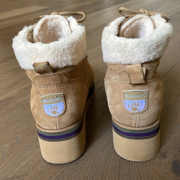 Bearpaw Retro Quinn Boots In Iced Coffee Size 10 - Picture 15 of 15